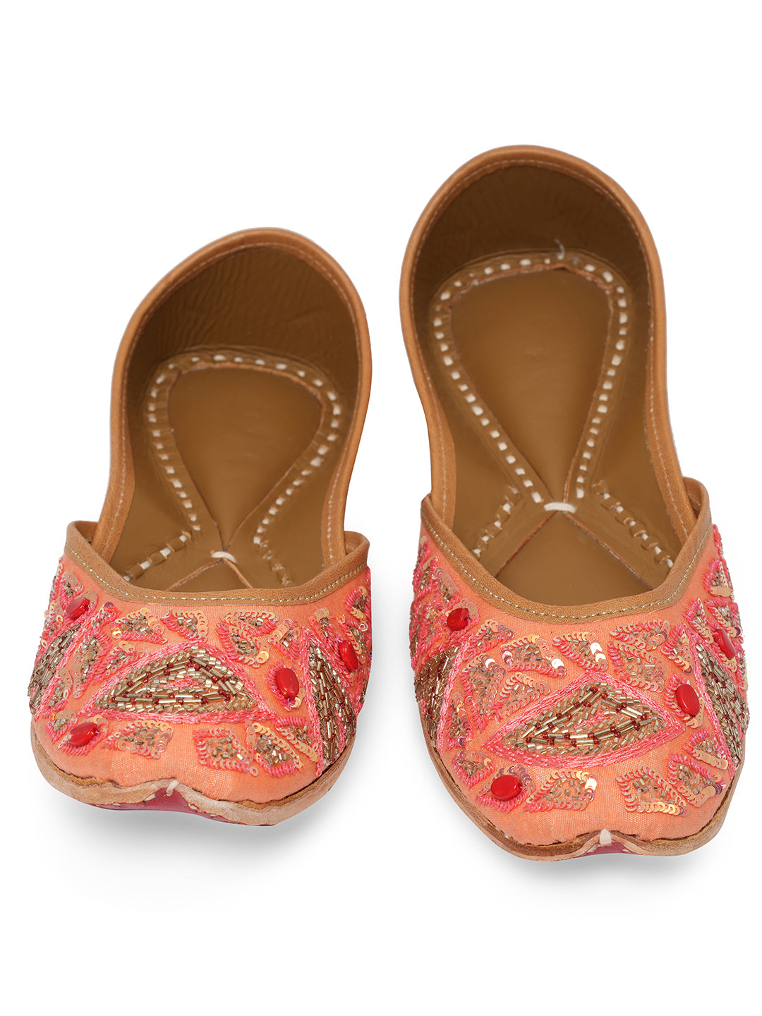 Women Embroidered Mojaris Flats