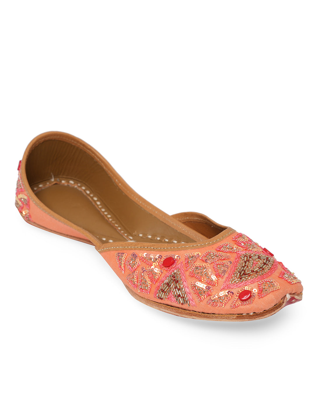 Women Embroidered Mojaris Flats