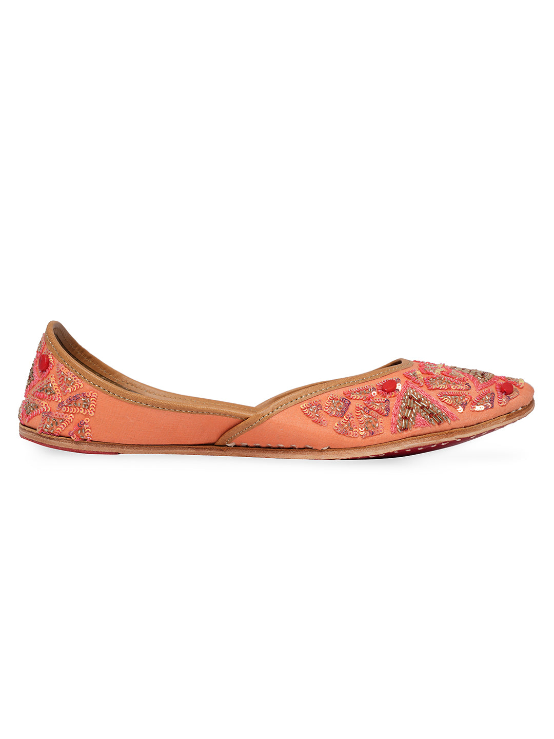 Women Embroidered Mojaris Flats