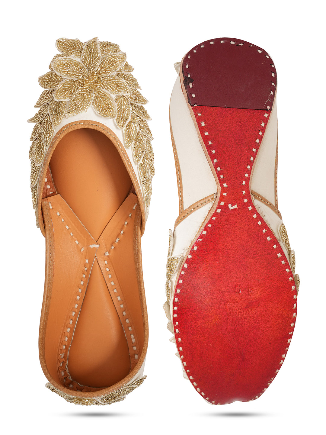 Women Embroidered Mojaris Flats