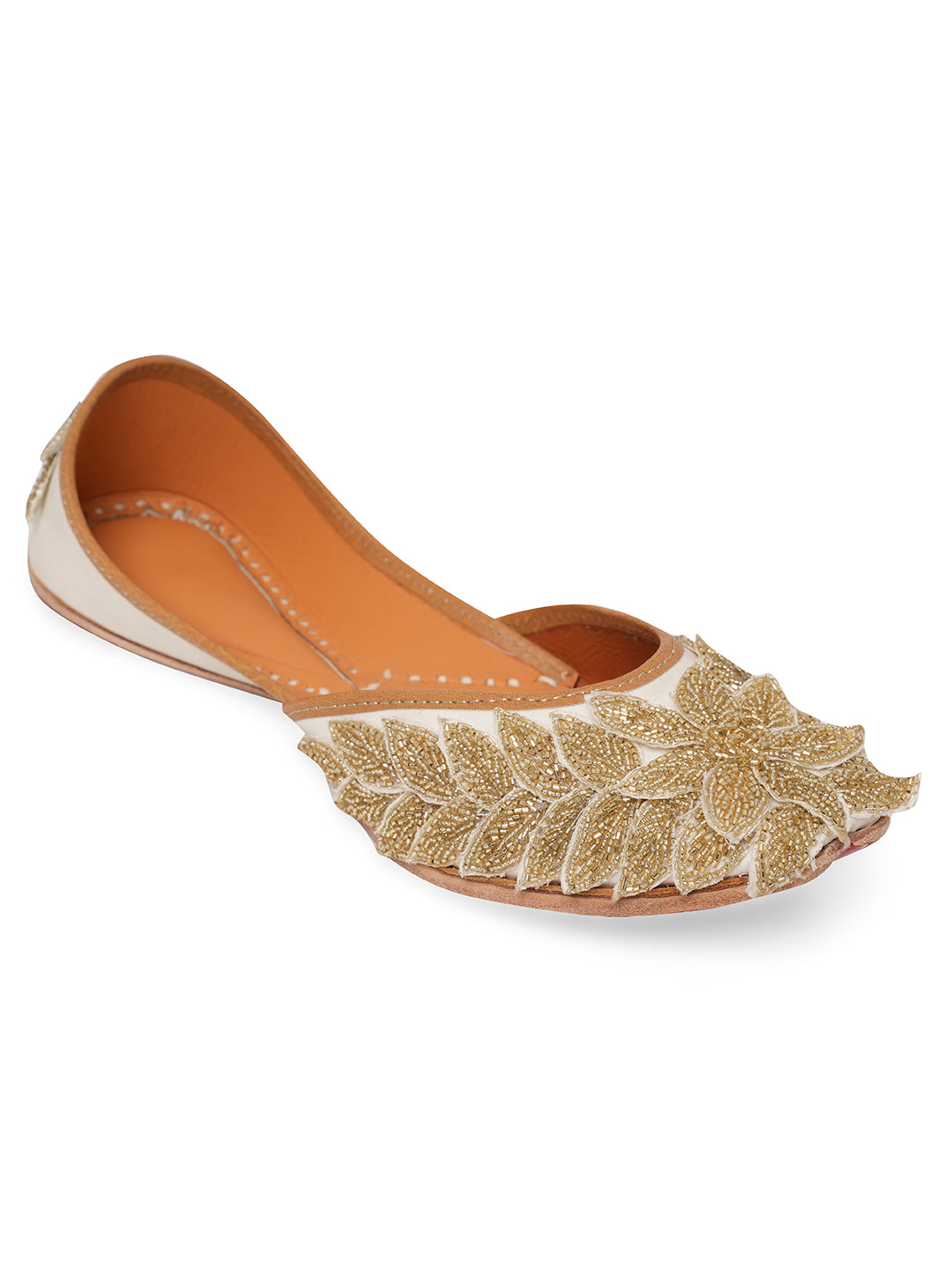 Women Embroidered Mojaris Flats