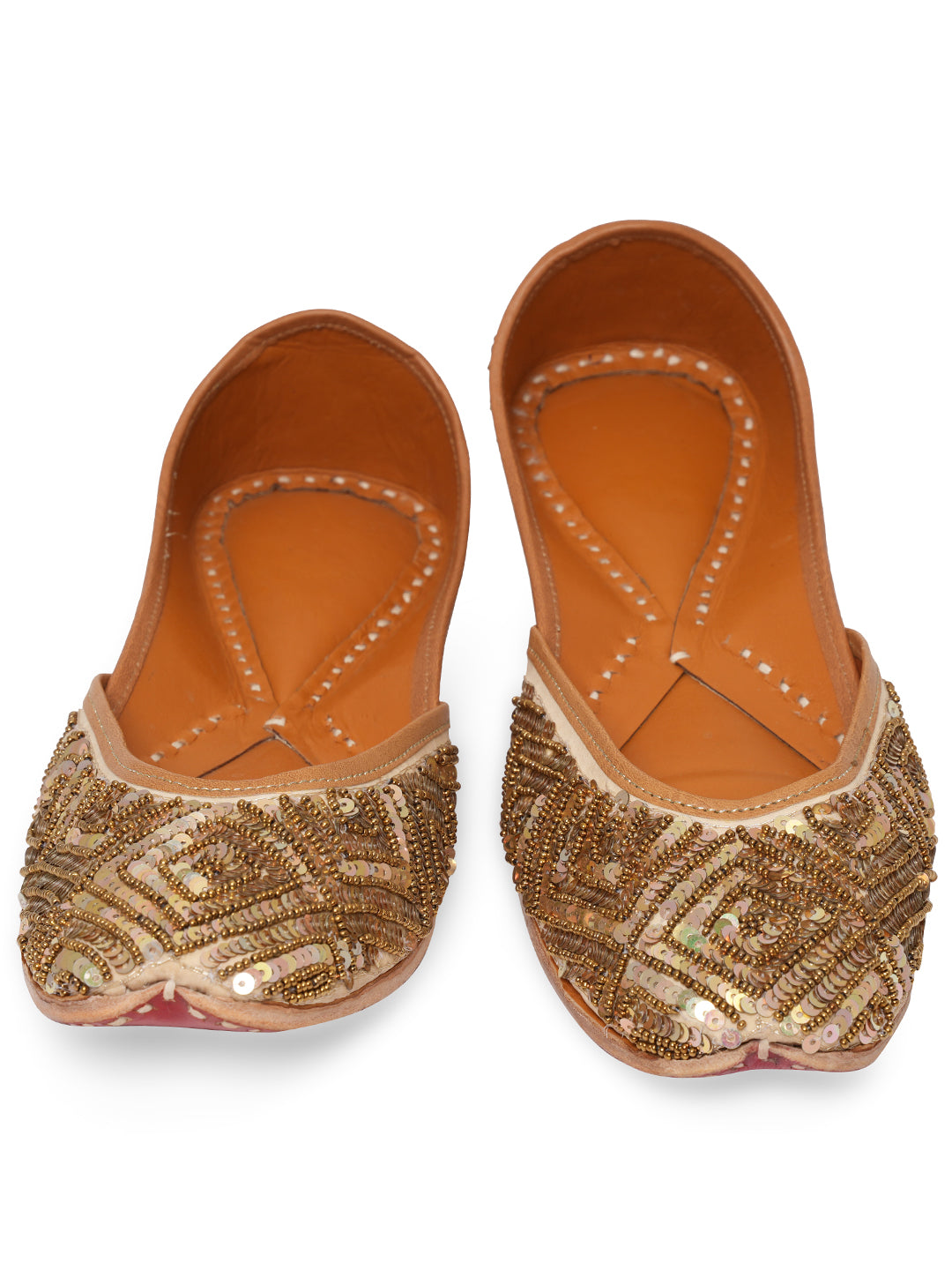 Women embroidered Mojaris Flats