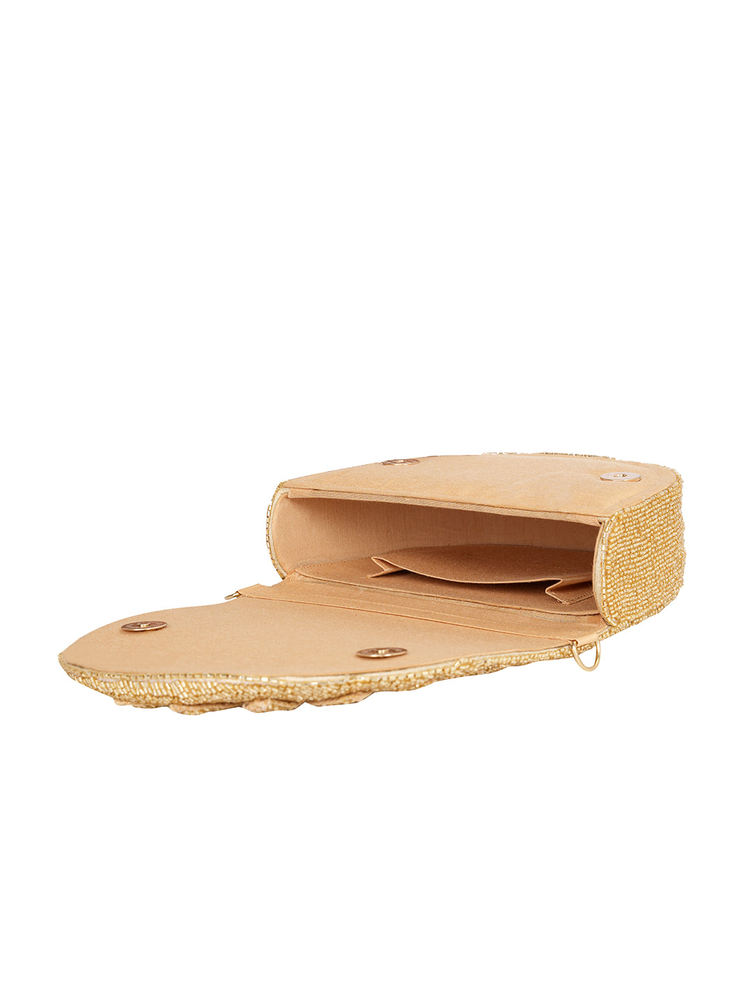 Embroidered Water Resistant Box Clutch