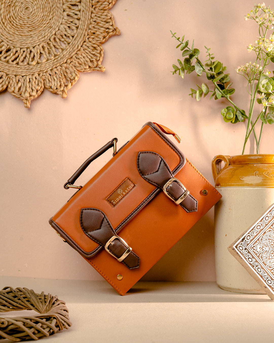 Tan_Solid_Casual_Handheld_Bag_Nidhi_Rathi