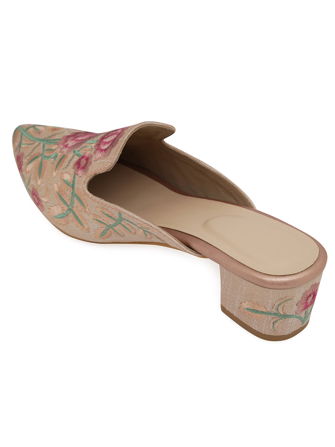 Women Embellished Block Heel Sandals