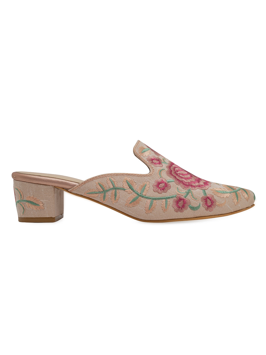 Women Embellished Block Heel Sandals