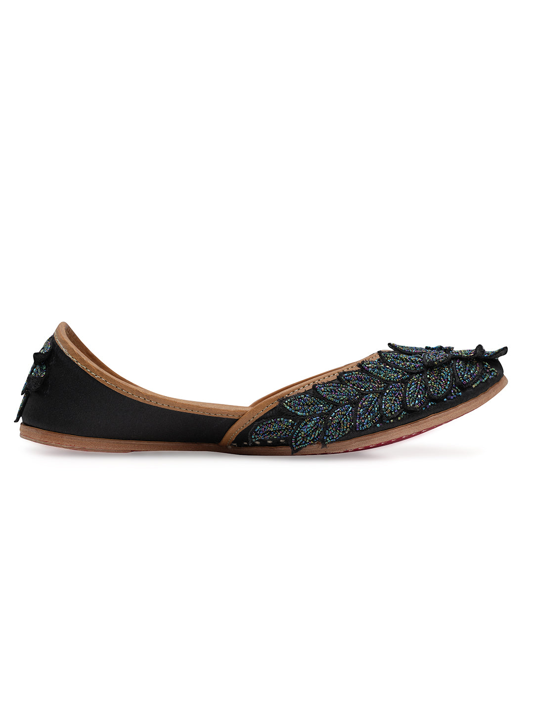 NR By Nidhi Rathi Women embroidered Mojaris Flats
