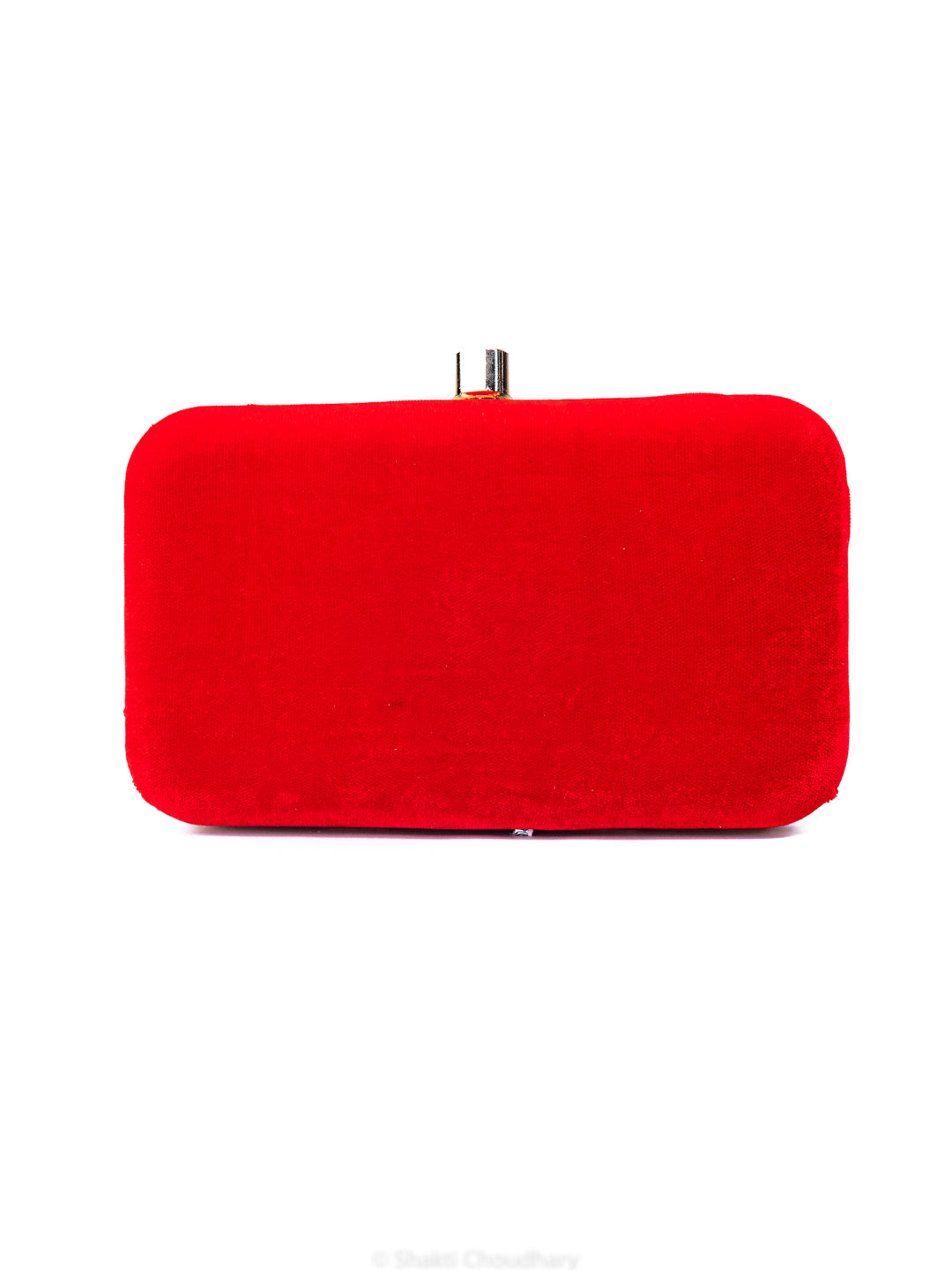 NR By Nidhi Rathi Embroidered Box Clutch