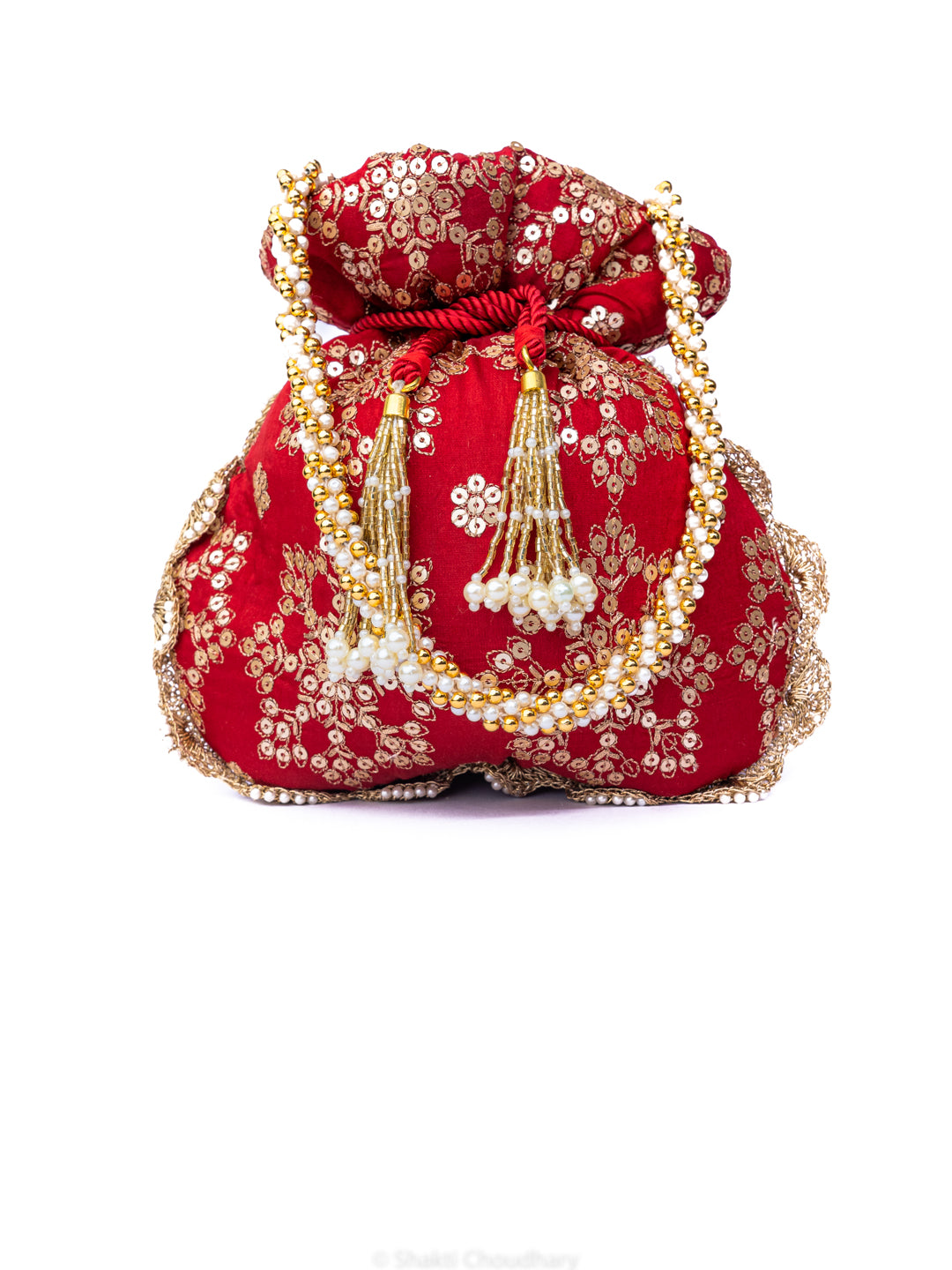 Red_Gold-Toned_Embroidered_Potli_Clutch_nidhi_rathi