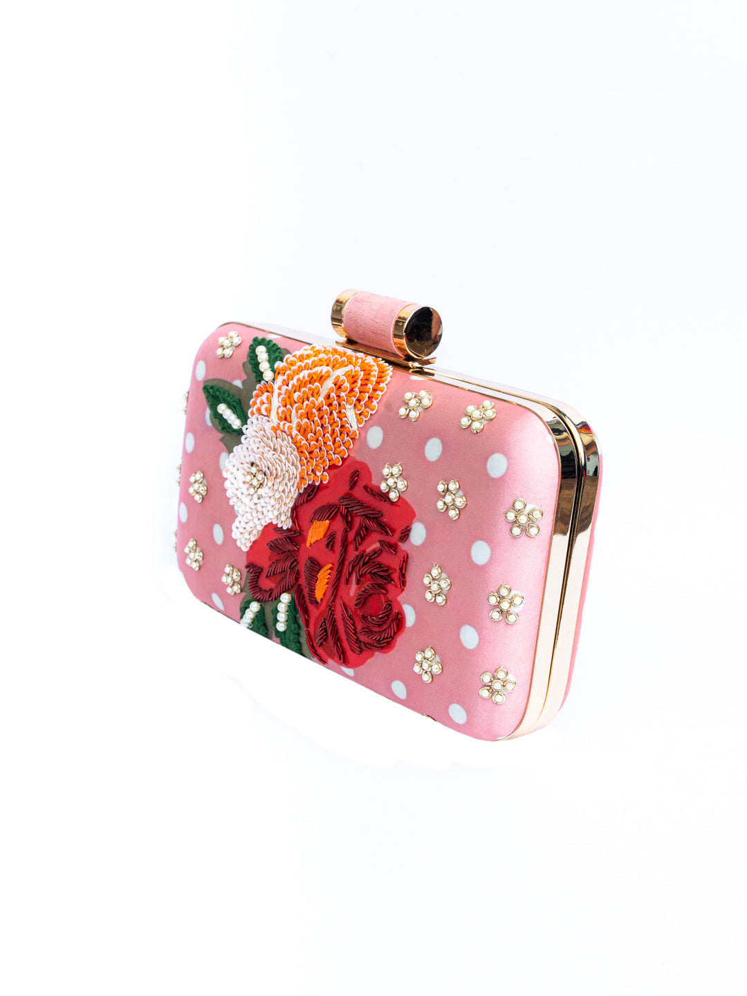 pink clutch from NR by Nidhi Rathi