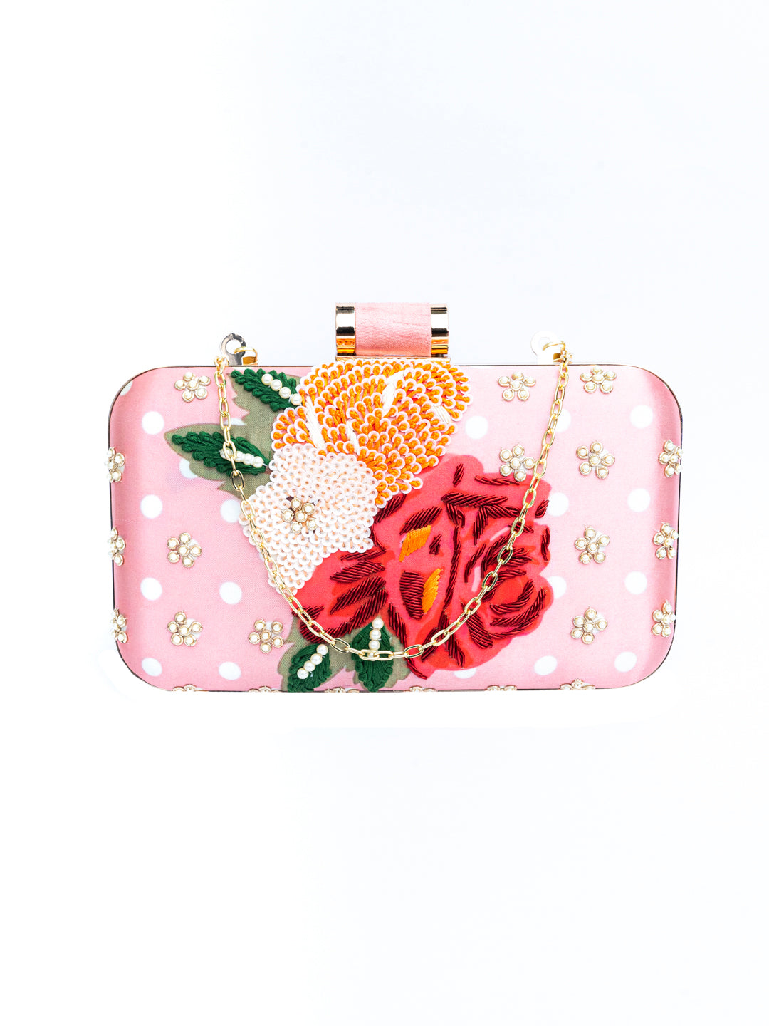 pink clutch from NR by Nidhi Rathi