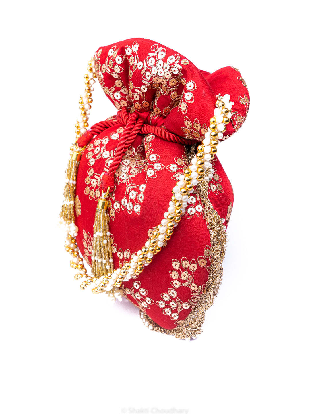 Red_Gold-Toned_Embroidered_Potli_Clutch_nidhi_rathi