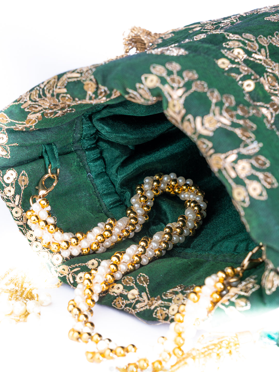 Green_Gold-Toned_Embroidered_Embroidered_Potli_Clutch_nidhi_rathi
