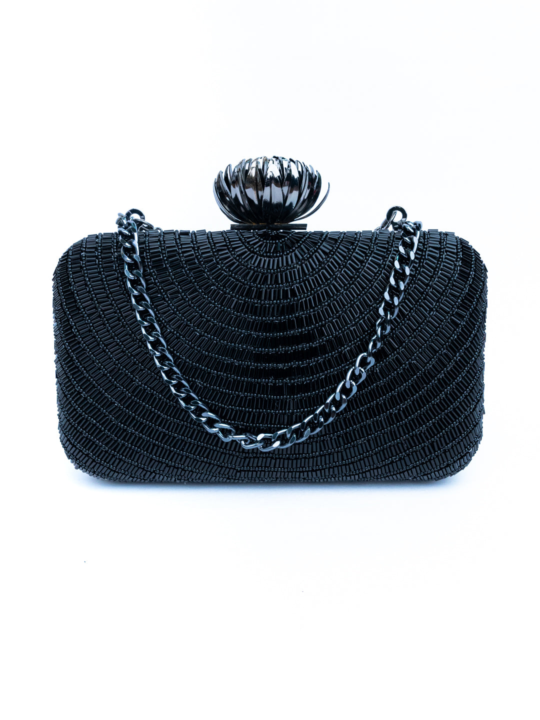 Nidhi_Rathi_Women_Black_Hand_Embellished_Box_Clutch