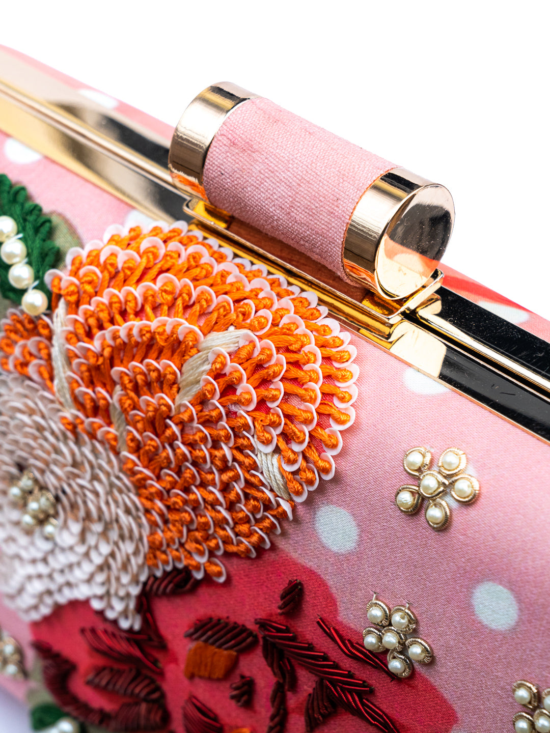 pink clutch from NR by Nidhi Rathi
