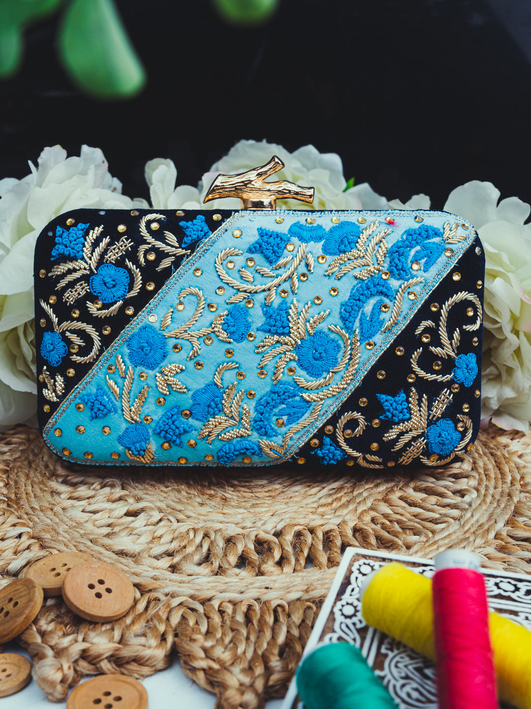 Nidhi_Rathi_Women_Blue_Embroidered_Clutch