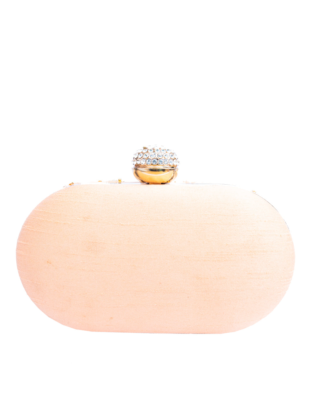 Peach-Coloured_&_White_Embroidered_Box_Clutch_Nidhi_Rathi