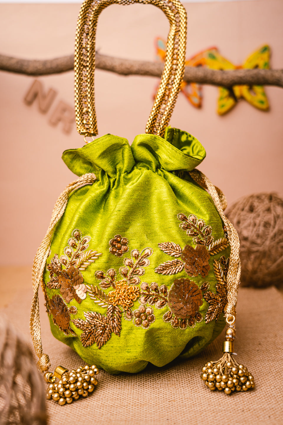 Green_Gold-Toned_Embroidered_Potli_Clutch_nidhi_rathi