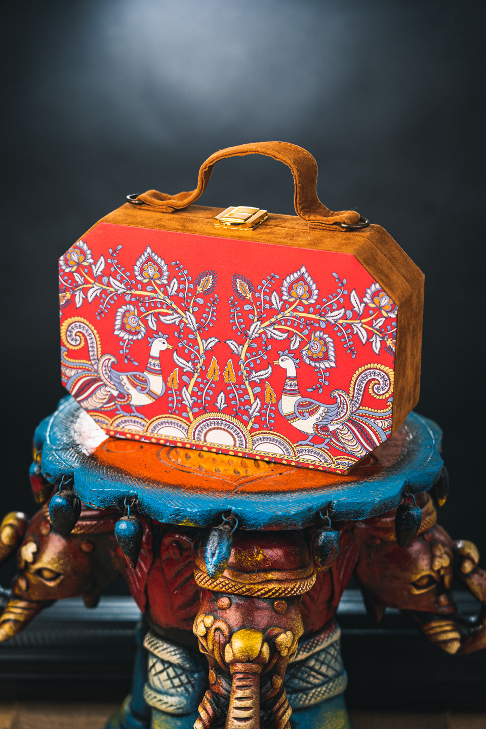 Nidhi_Rathi_Red_Blue_Printed_Box_Clutch