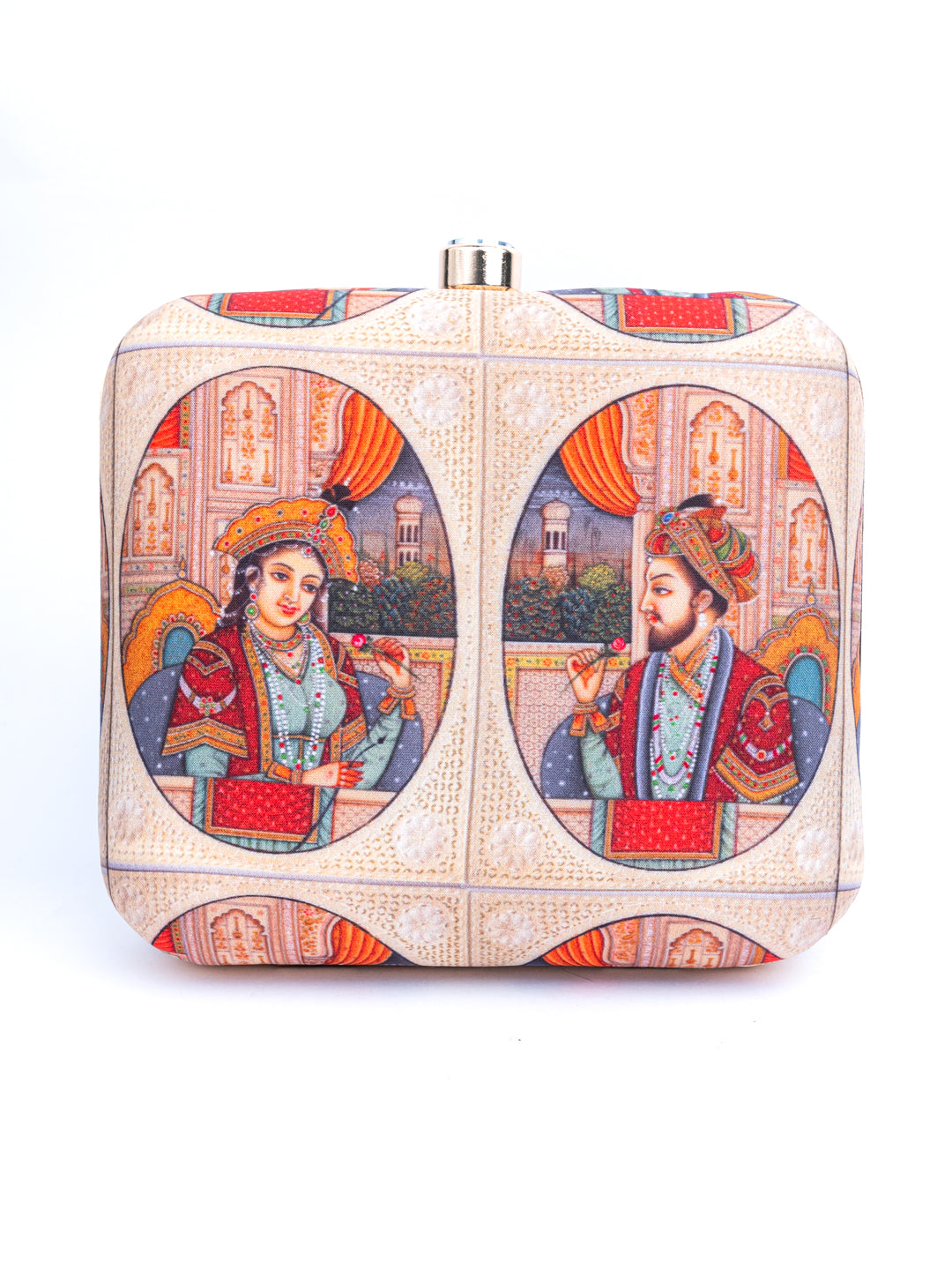 Nidhi_Rathi_Red_Mughal_Printed_Box_Clutch