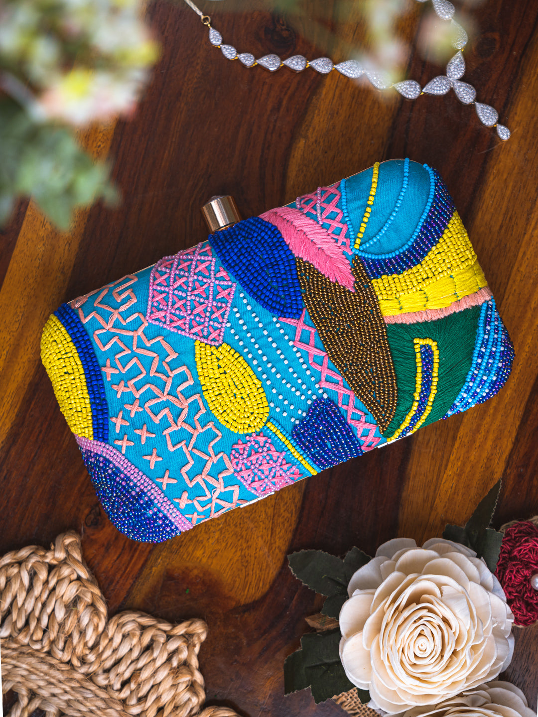Nidhi_Rathi_Women_Blue_Embellished_Clutch