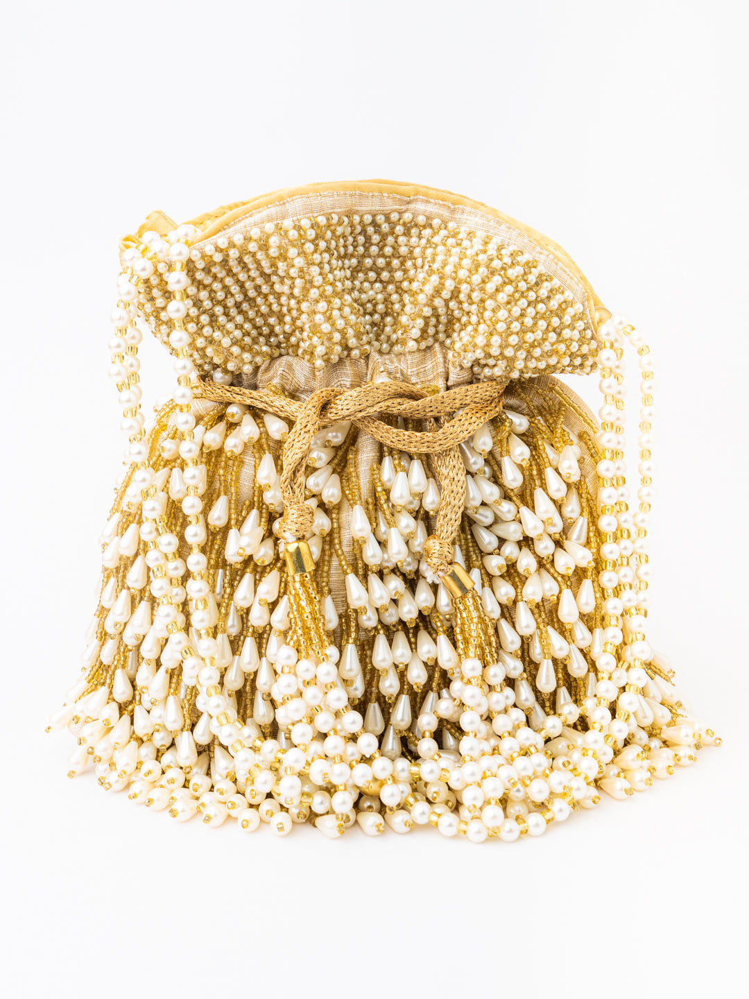 Cream-Coloured_White_Embellished_Potli_Clutch_nidhi_rathi