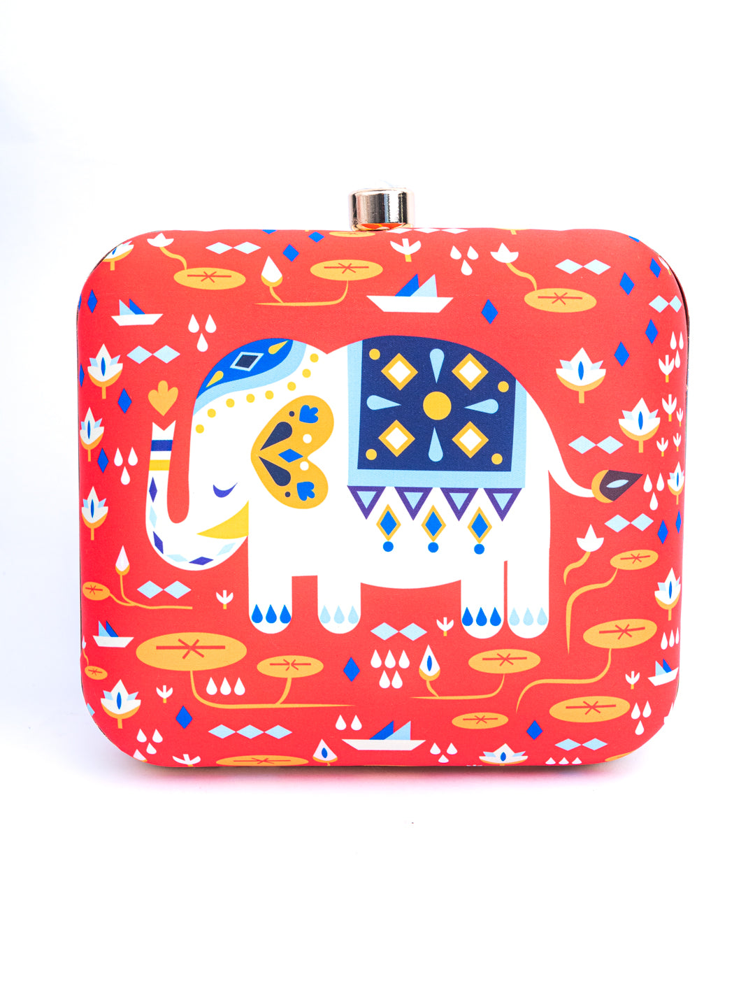 Nidhi_Rathi_Red_White_Printed_Box_Clutch