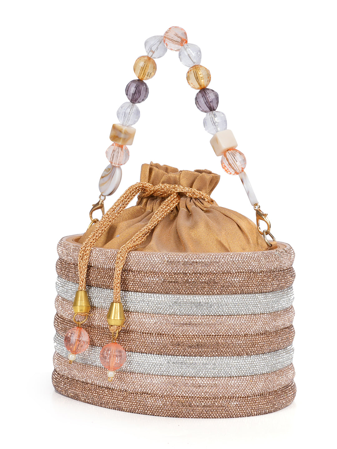 Swarovski_Studded_Golden_Bucket_Bag_nidhi_rathi
