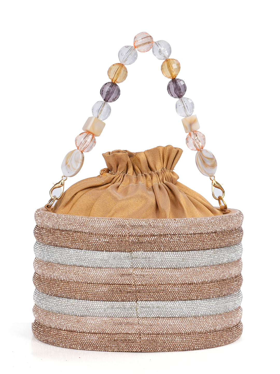 Swarovski_Studded_Golden_Bucket_Bag_nidhi_rathi