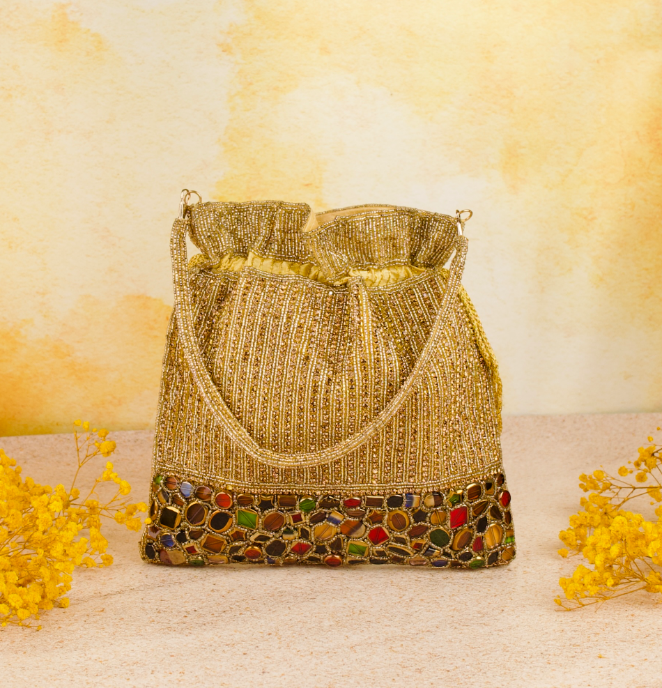 Pink_Gold-Toned_Embroidered_Embroidered_Potli_Clutch_nidhi_rathi